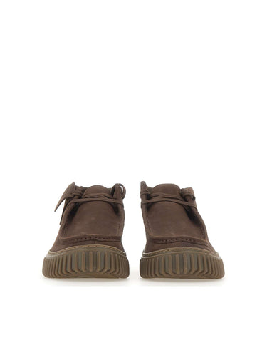 CLARKS Stivaletto "Torhill Hi" BROWN Uomo 