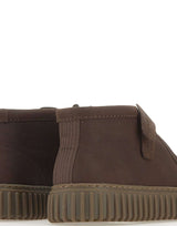CLARKS Stivaletto "Torhill Hi" BROWN Uomo 
