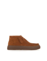 CLARKS Stivaletto "Torhill Hi" BROWN Uomo 