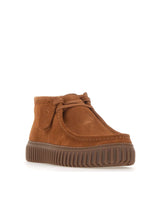 CLARKS Stivaletto "Torhill Hi" BROWN Uomo 