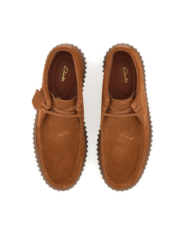 CLARKS Stivaletto "Torhill Hi" BROWN Uomo 