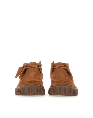 CLARKS Stivaletto "Torhill Hi" BROWN Uomo 