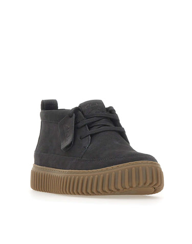 CLARKS Stivaletti "Torhill Lace Hi" BLACK Uomo 