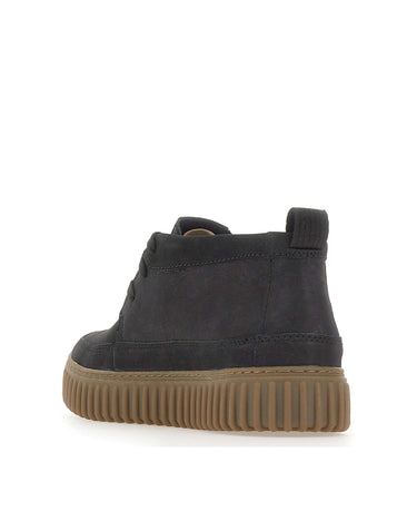 CLARKS Stivaletti "Torhill Lace Hi" BLACK Uomo 