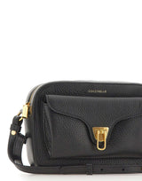 COCCINELLE Borsa a tracolla "Beat Small" BLACK Donna 