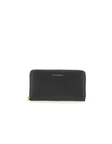 COCCINELLE Portafogli "Metallic Large" BLACK Donna 
