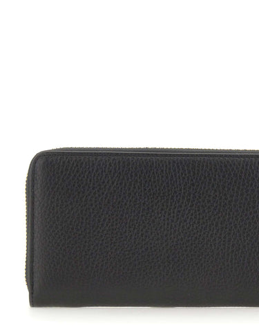 COCCINELLE Portafogli "Metallic Large" BLACK Donna 