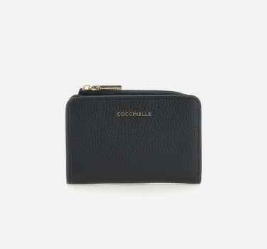 COCCINELLE Portafoglio "Metallic soft" BLACK Donna 