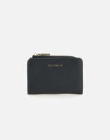COCCINELLE Portafoglio "Metallic soft" BLACK Donna 