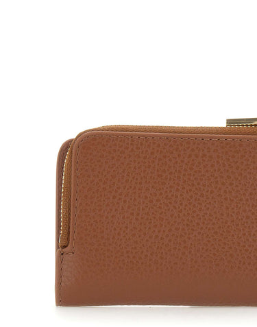 COCCINELLE Portafoglio "Metallic soft" BROWN Donna 