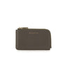 COCCINELLE Portacarte "Metallic Soft" GREEN Donna 