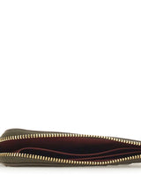 COCCINELLE Portacarte "Metallic Soft" GREEN Donna 