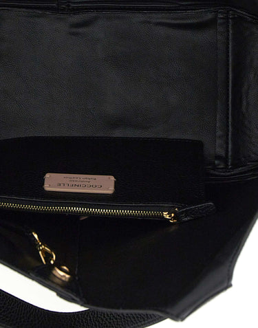 COCCINELLE Borsa a spalla "C-Easy Large" BLACK Donna 