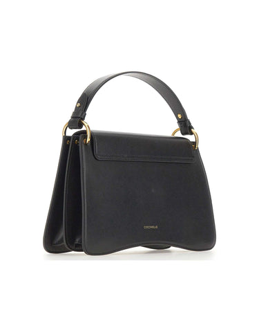 COCCINELLE Borsa a mano "C-Me Medium" BLACK Donna 