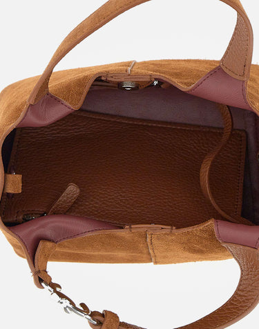 COCCINELLE Borsa a mano "The Coccinelle C-Easy" BROWN Donna 