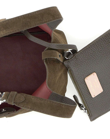 COCCINELLE Borsa a mano "C-Easy Small" GREEN Donna 