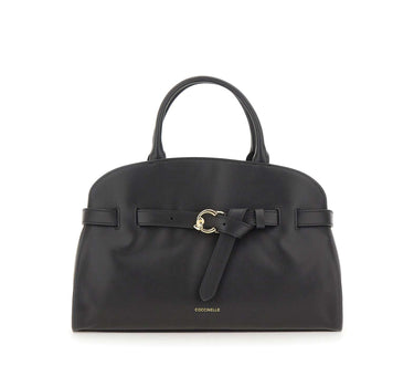 COCCINELLE Borsa a mano "Sabine Medium" BLACK Donna 
