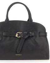 COCCINELLE Borsa a mano "Sabine Medium" BLACK Donna 