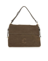 COCCINELLE Borsa a spalla "Lidia" GREY Donna 