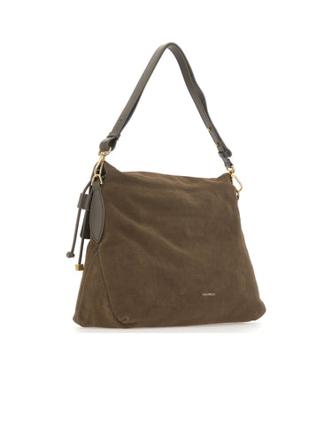 COCCINELLE Borsa a spalla "Lidia" GREY Donna 