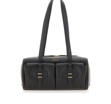 COCCINELLE Borsa a spalla "Mavery Pocket medium" BLACK Donna 