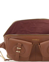 COCCINELLE Marsupio "Mavery Pocket Small" BROWN Donna 