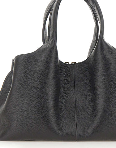 COCCINELLE Borsa a mano "Nell Medium" BLACK Donna 