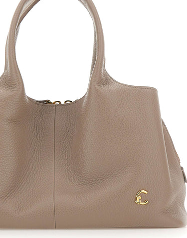 COCCINELLE Borsa a mano "Nell Medium" GREY Donna 