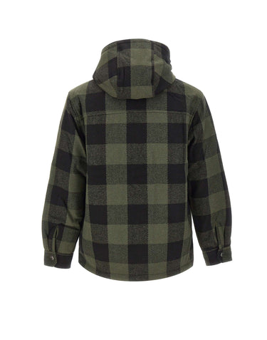 COLMAR ORIGINALS Giacca overshirt con cappuccio GREEN Uomo 