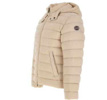COLMAR ORIGINALS Piumino corto con cappuccio BEIGE Uomo 