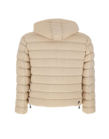 COLMAR ORIGINALS Piumino corto con cappuccio BEIGE Uomo 