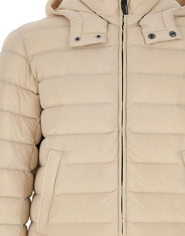 COLMAR ORIGINALS Piumino corto con cappuccio BEIGE Uomo 