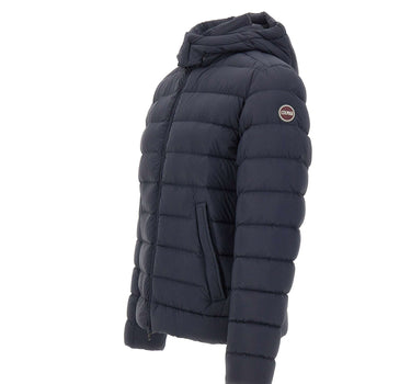COLMAR ORIGINALS Piumino corto con cappuccio BLUE Uomo 