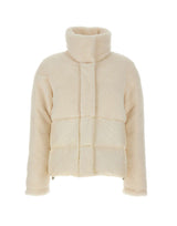 COLMAR ORIGINALS Piumino con inserto teddy WHITE Donna 