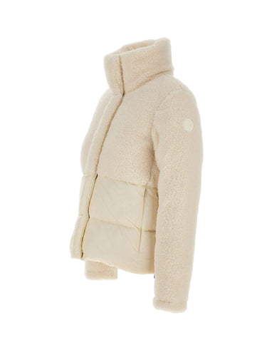 COLMAR ORIGINALS Piumino con inserto teddy WHITE Donna 