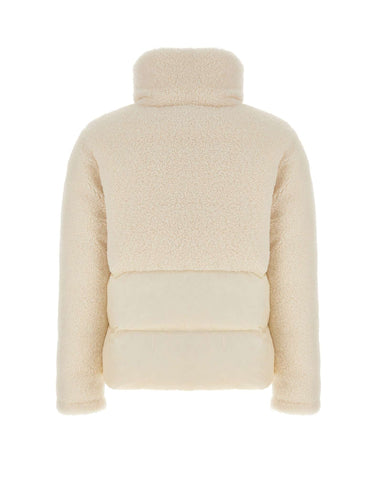 COLMAR ORIGINALS Piumino con inserto teddy WHITE Donna 