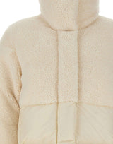 COLMAR ORIGINALS Piumino con inserto teddy WHITE Donna 