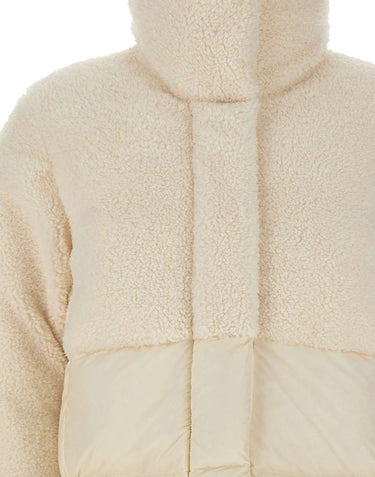 COLMAR ORIGINALS Piumino con inserto teddy WHITE Donna 