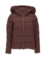 COLMAR ORIGINALS Piumino corto con ecopelliccia RED Donna 