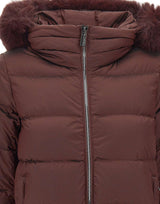 COLMAR ORIGINALS Piumino corto con ecopelliccia RED Donna 