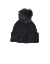 COLMAR ORIGINALS Cappello con pompon BLACK Donna 