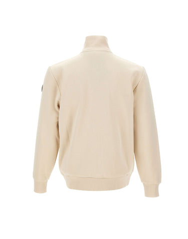 COLMAR ORIGINALS Felpa con zip WHITE Uomo 