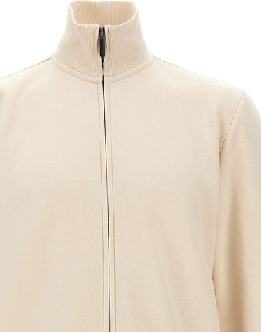 COLMAR ORIGINALS Felpa con zip WHITE Uomo 