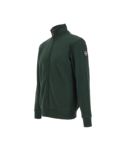 COLMAR ORIGINALS Felpa con zip GREEN Uomo 
