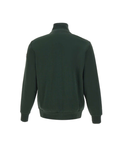 COLMAR ORIGINALS Felpa con zip GREEN Uomo 
