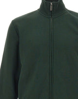 COLMAR ORIGINALS Felpa con zip GREEN Uomo 