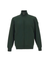 COLMAR ORIGINALS Felpa con zip GREEN Uomo 