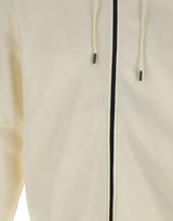 COLMAR ORIGINALS Felpa con zip e cappuccio WHITE Uomo 
