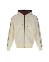 COLMAR ORIGINALS Felpa con zip e cappuccio WHITE Uomo 