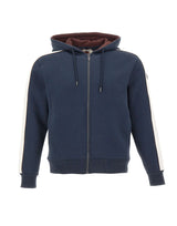 COLMAR ORIGINALS Felpa con zip e cappuccio BLUE Uomo 